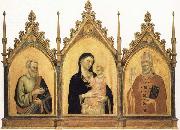 Madonna and Child with SS.Mat-thew and Nicholas of Bari DADDI, Bernardo